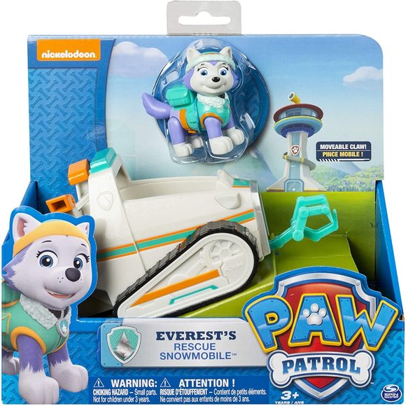 Paw Patrol Spin Master Everest Rescue Snowmobile - Picture 1 of 4